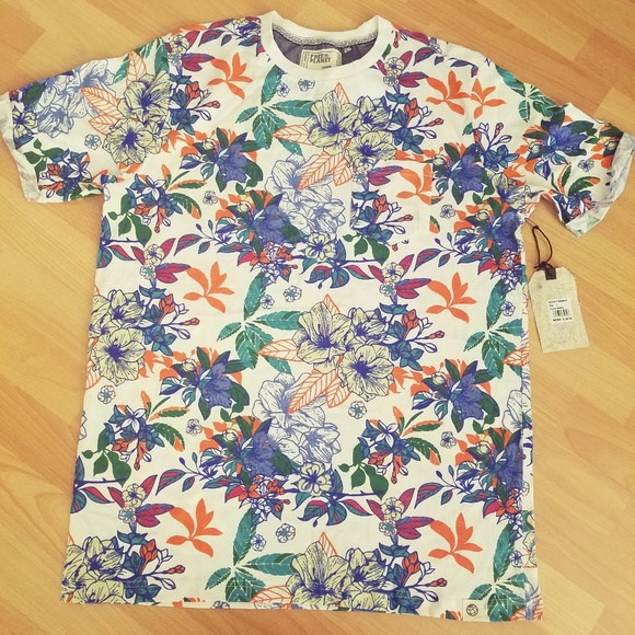 Free Planet Other - NWT Free Planet Men's Tropical Hawaiian Shirt Sz L